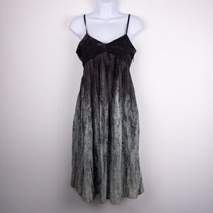 Maeve Babydoll Y2K Ombre Dress Womens Size 2 Multicolor Lined Knee Length